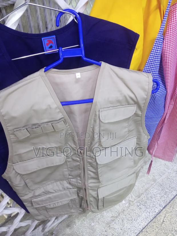 Light Brown Safety Jacket - main view