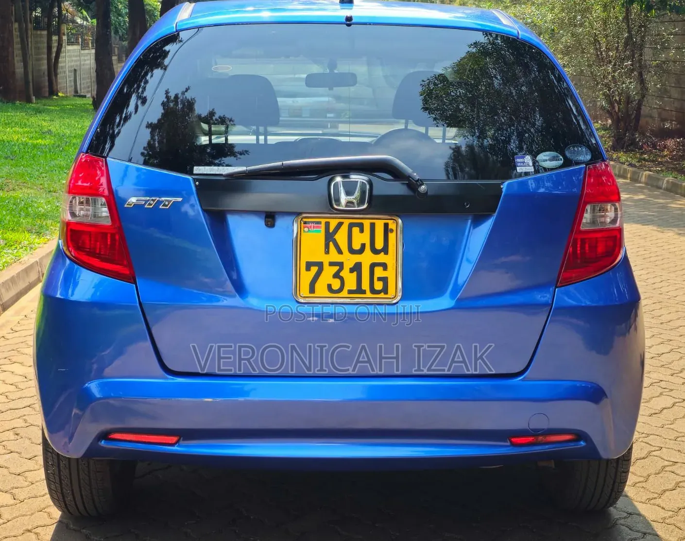 Honda Fit 2012 Blue