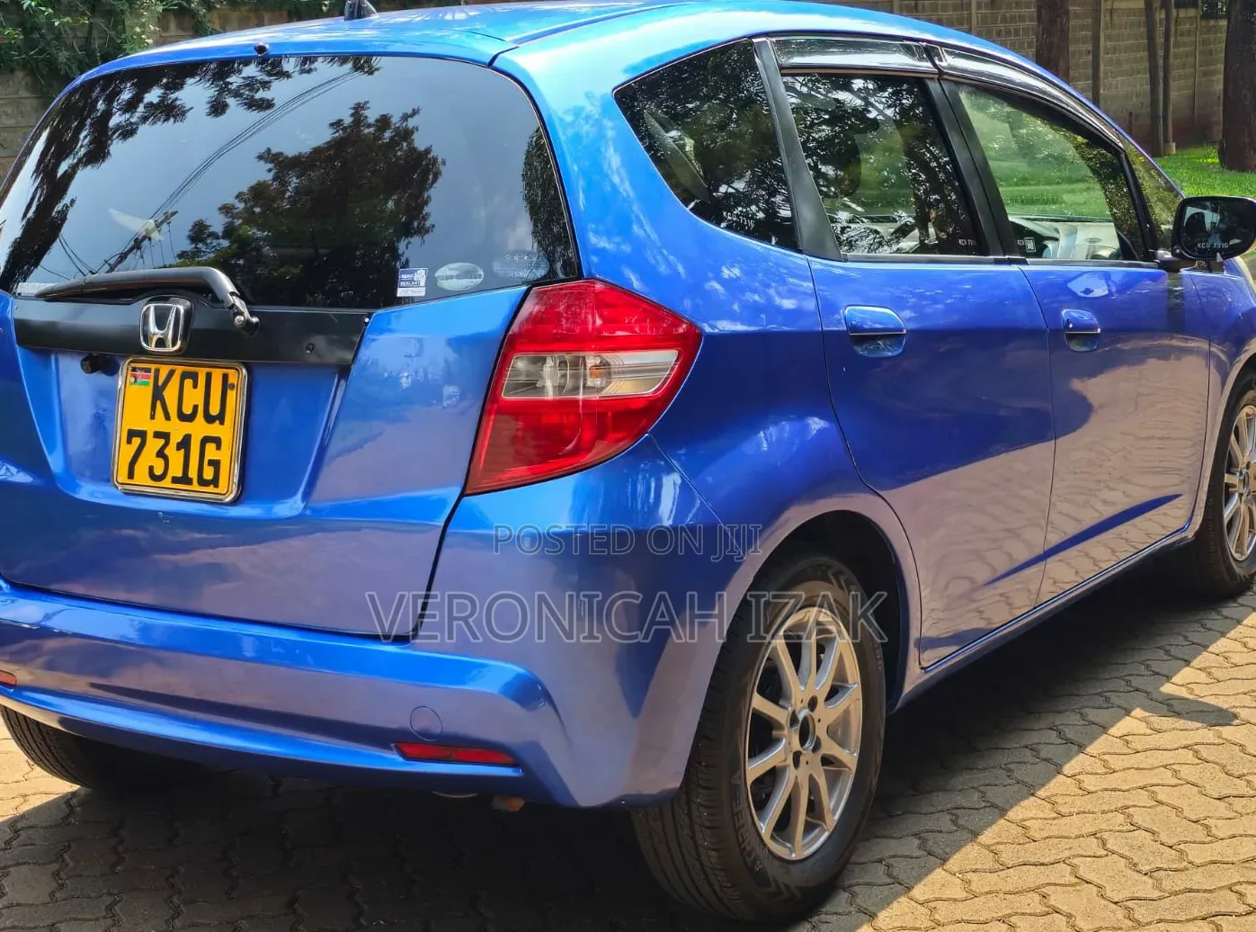 Honda Fit 2012 Blue
