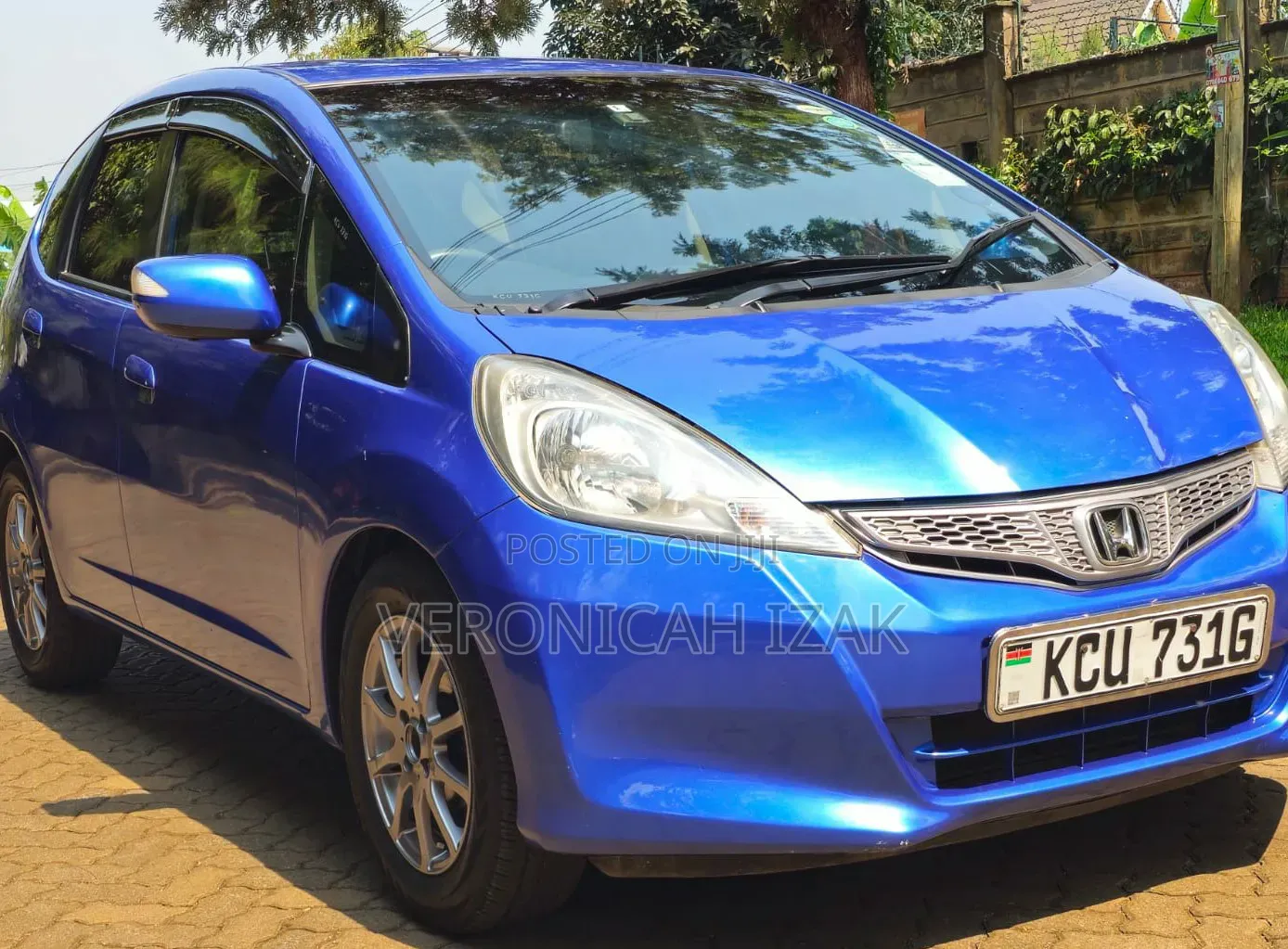 Honda Fit 2012 Blue