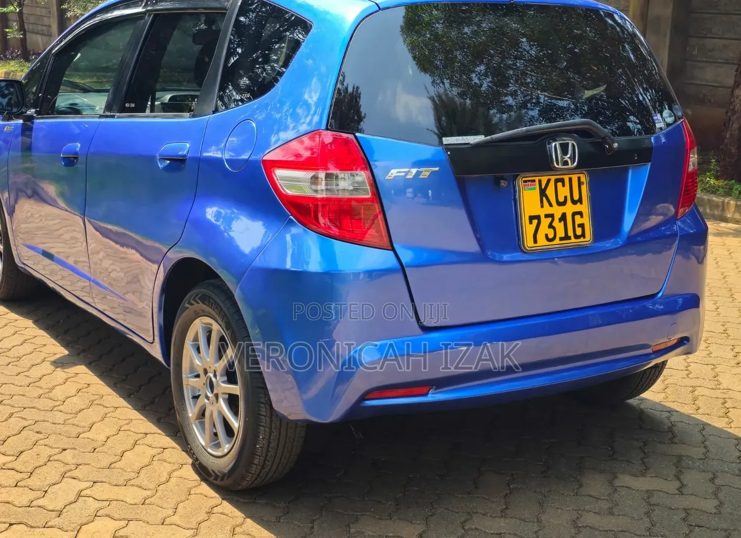 Honda Fit 2012 Blue