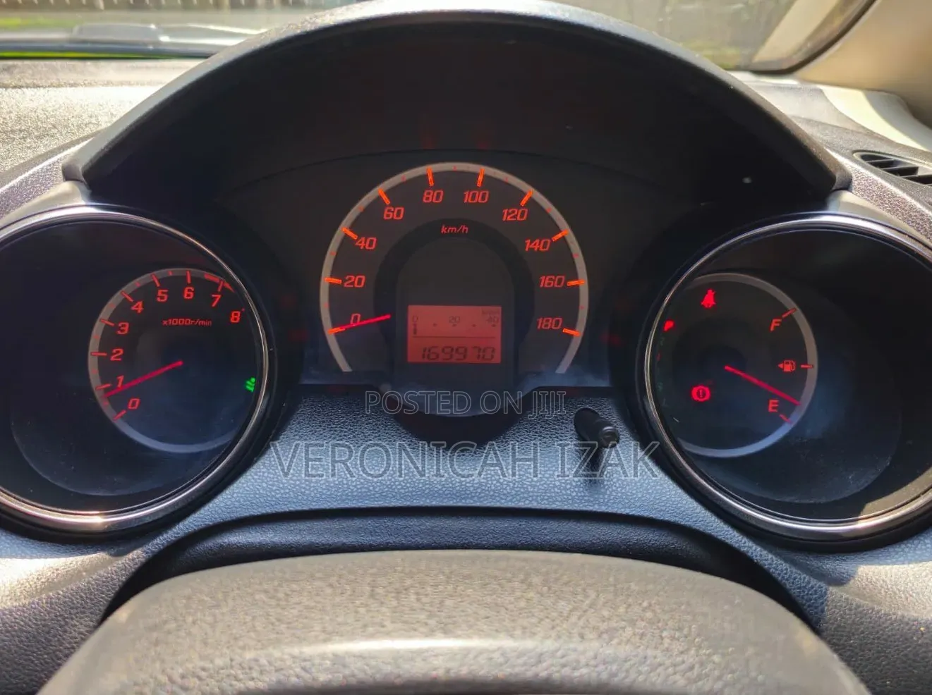 Honda Fit 2012 Blue