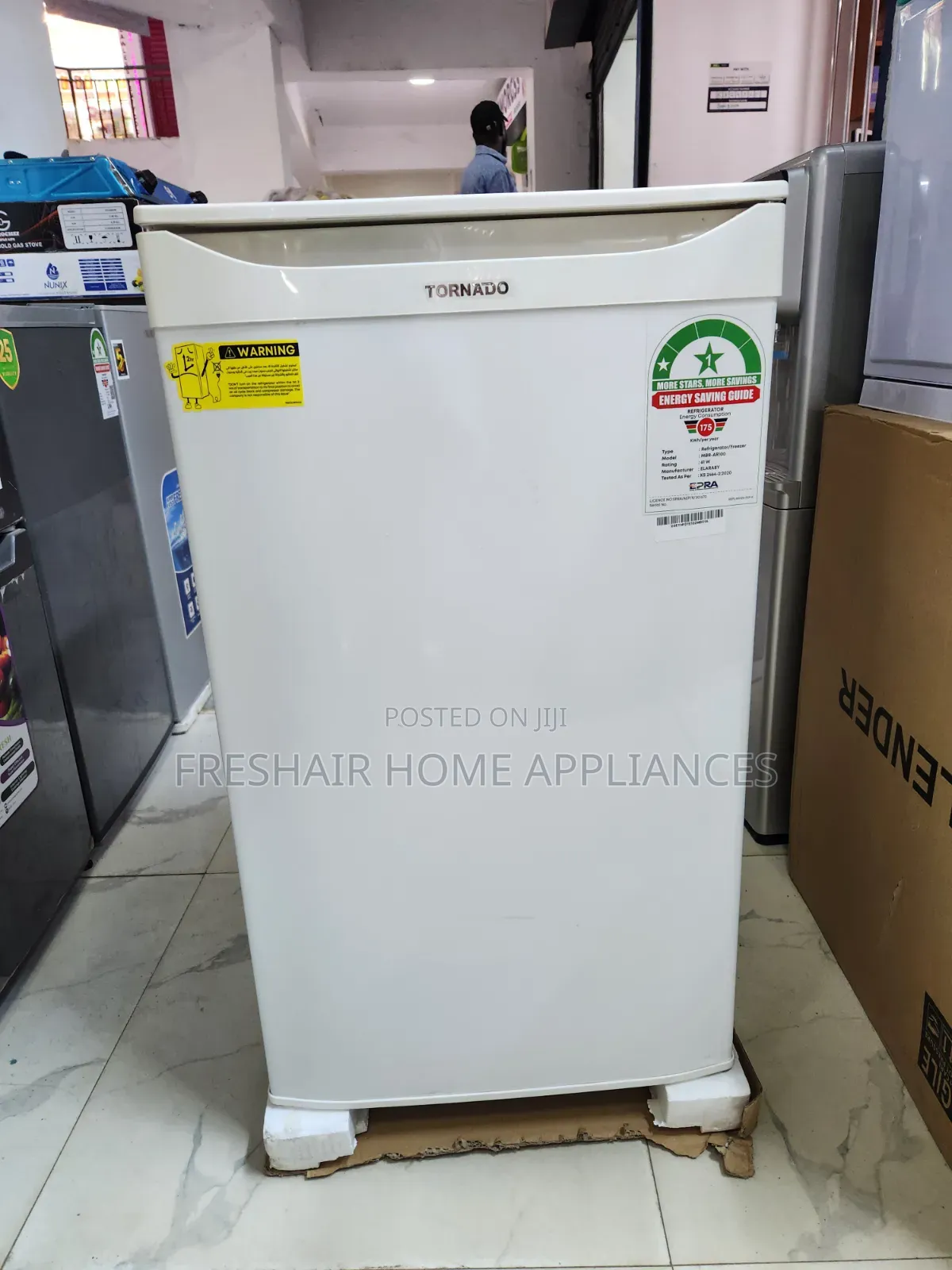 Energy Saving One Door Fridge 100litres