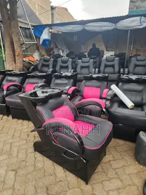 Pink Sink Salon Chair