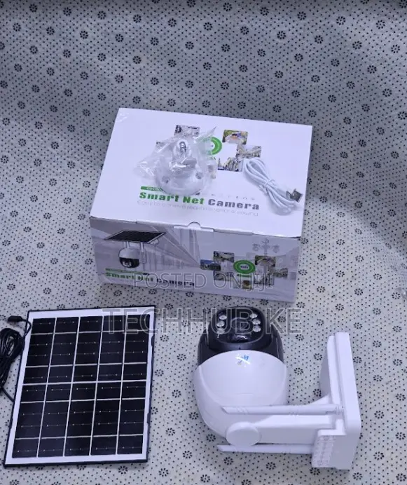 4g Single Lens V380 Solar Powered PTZ Camera4g Connectivity and App