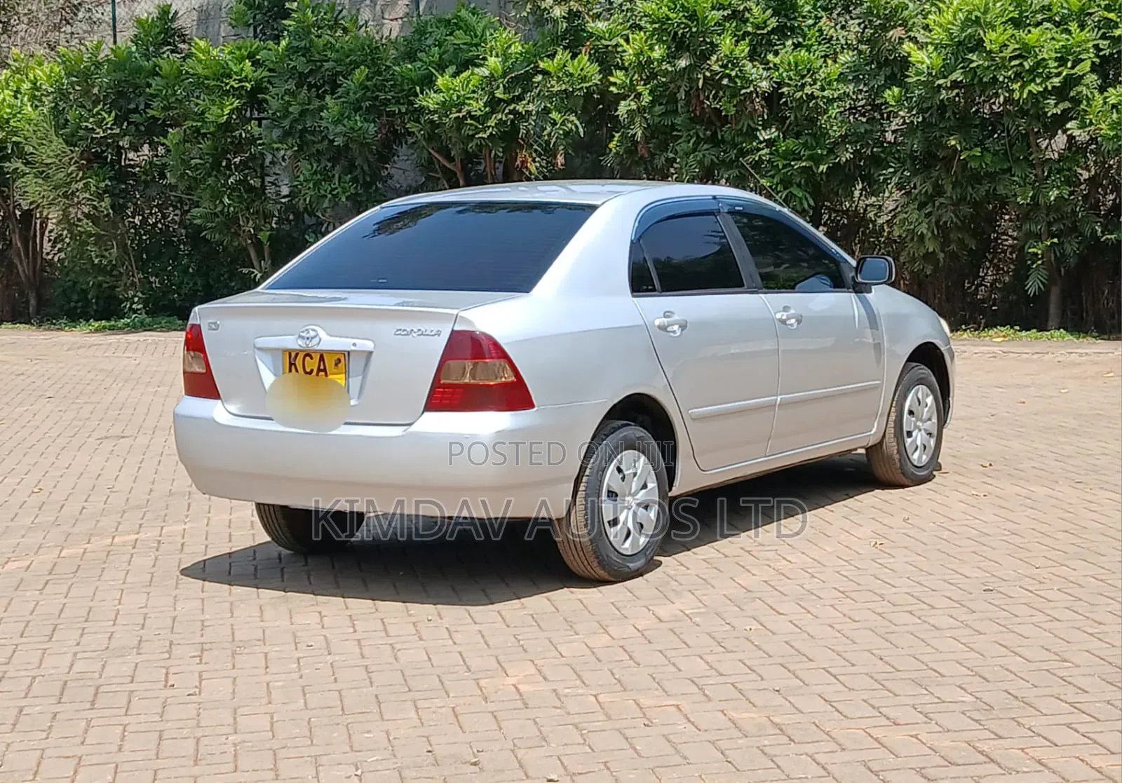 Toyota Corolla 2004 Silver