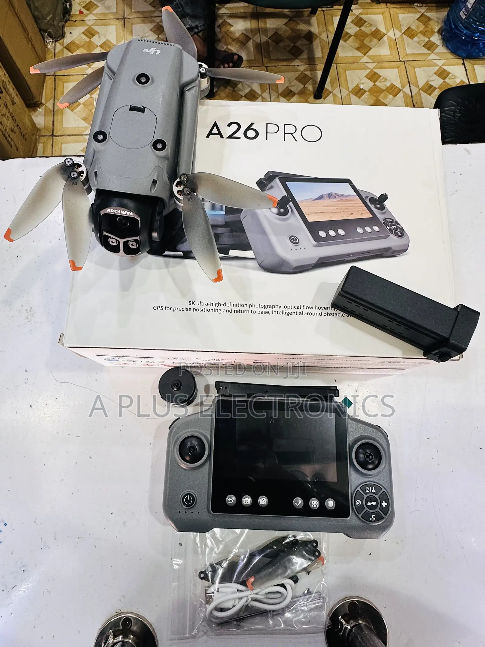 A26 Pro Drone 1080p With GPS – Brushless Motor Drone