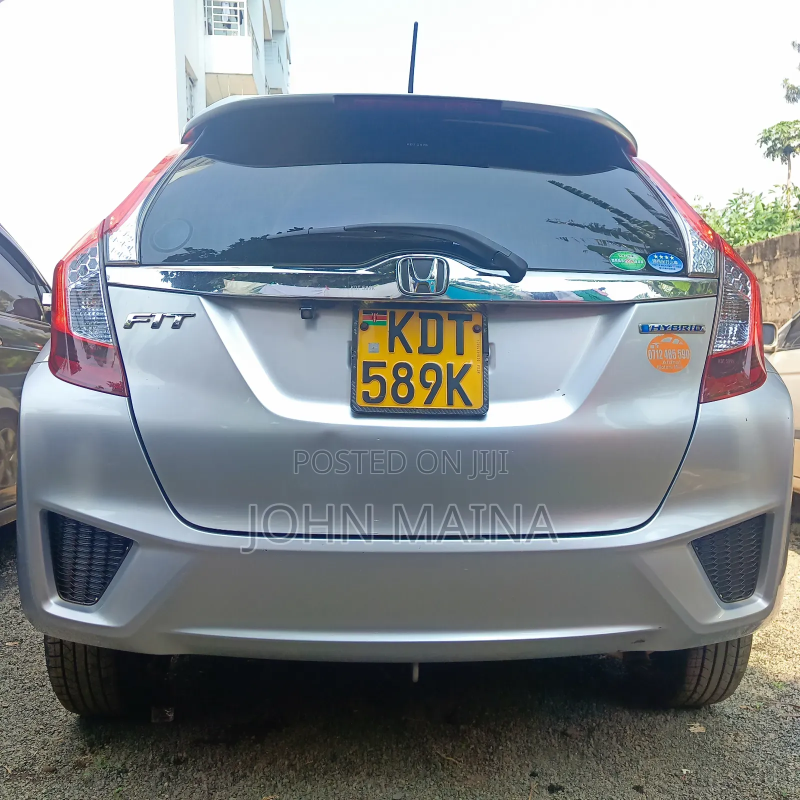 Honda Fit 2017 Silver