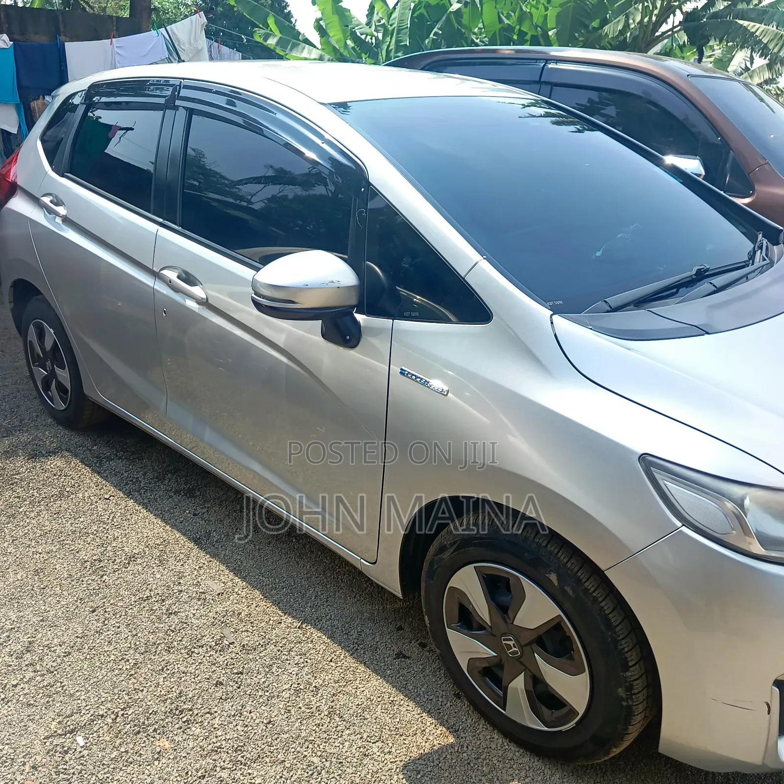 Honda Fit 2017 Silver