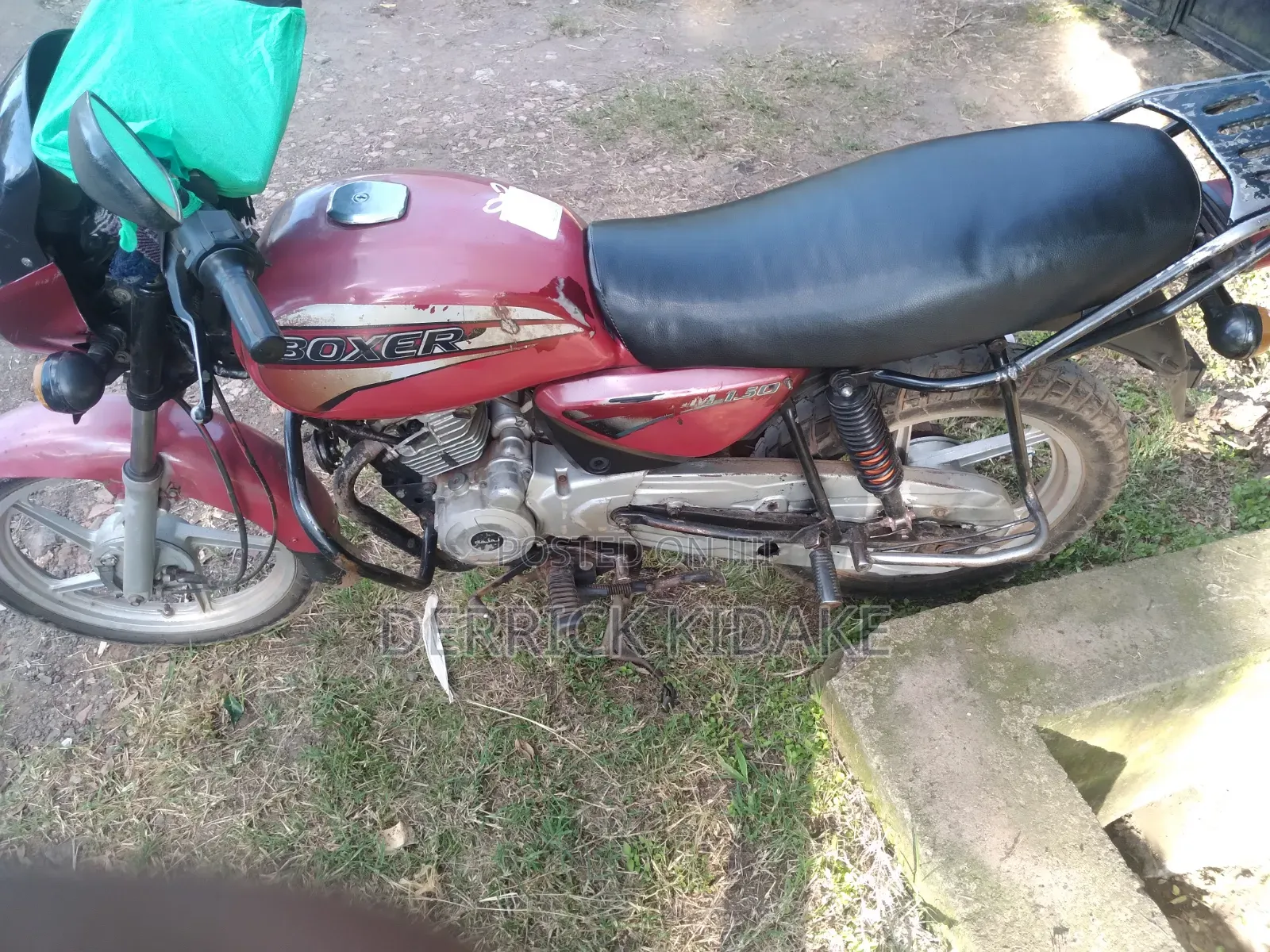 Bajaj Boxer 2016 Red