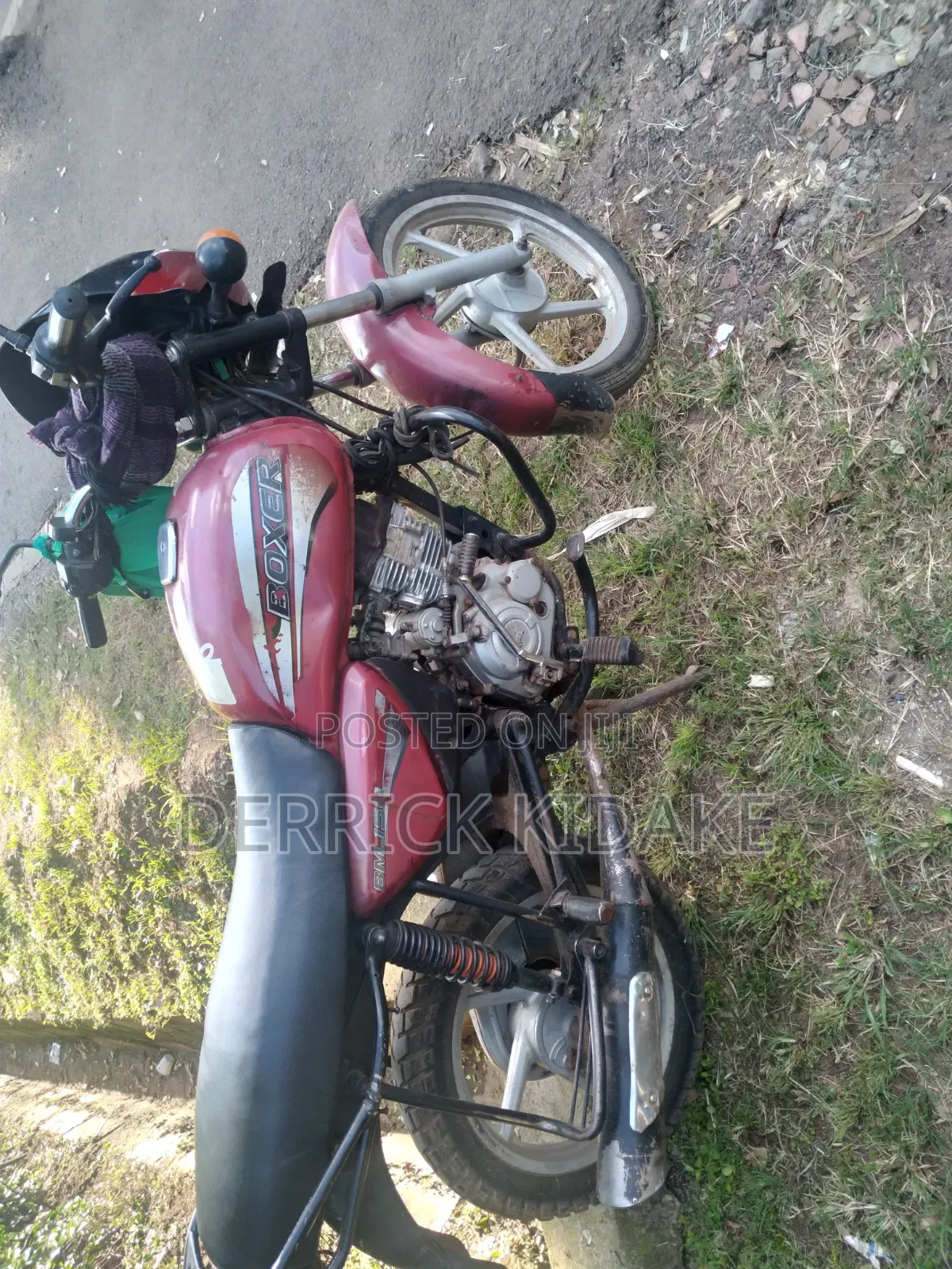 Bajaj Boxer 2016 Red