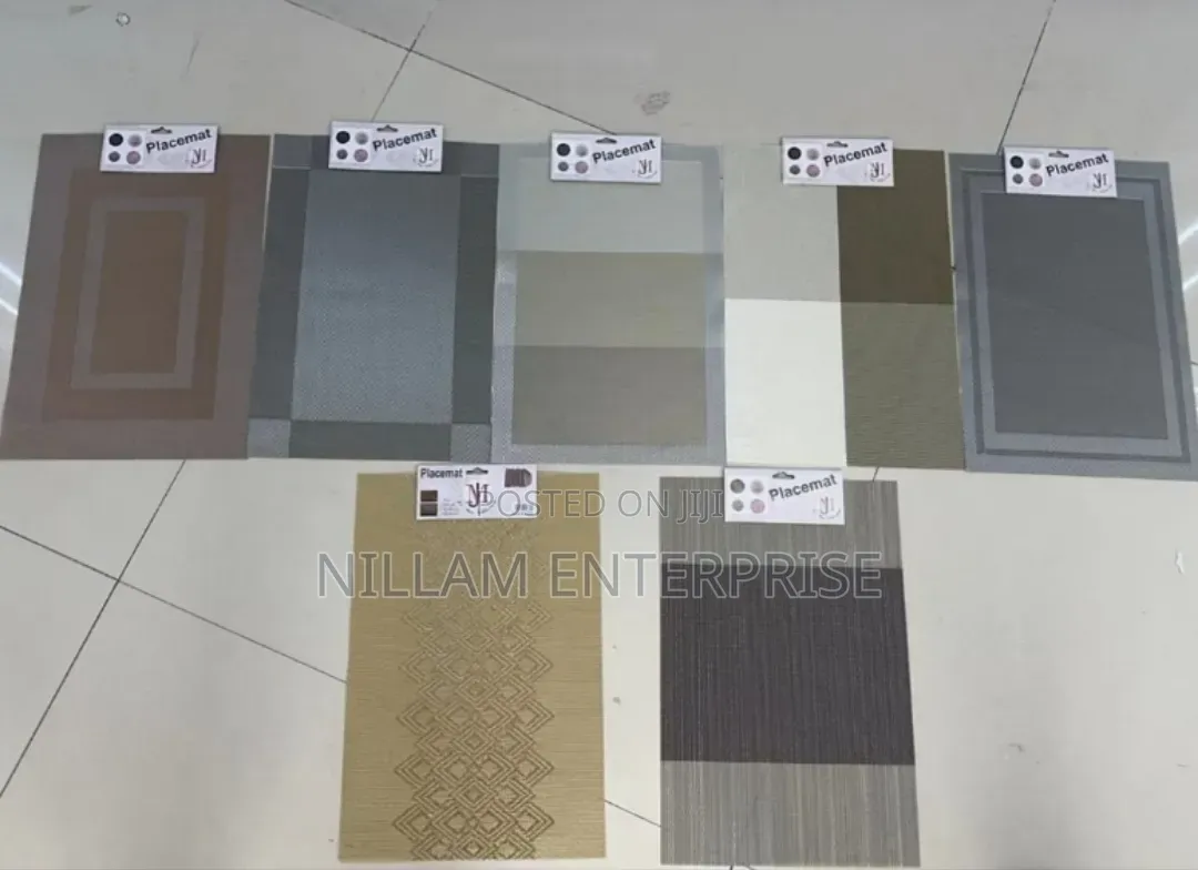 Rectangular Table Mats 6pcs
