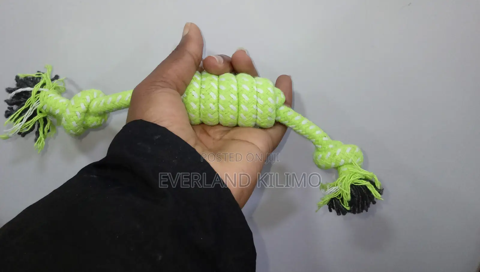 Puppy Chew Dog Rope Green Toy
