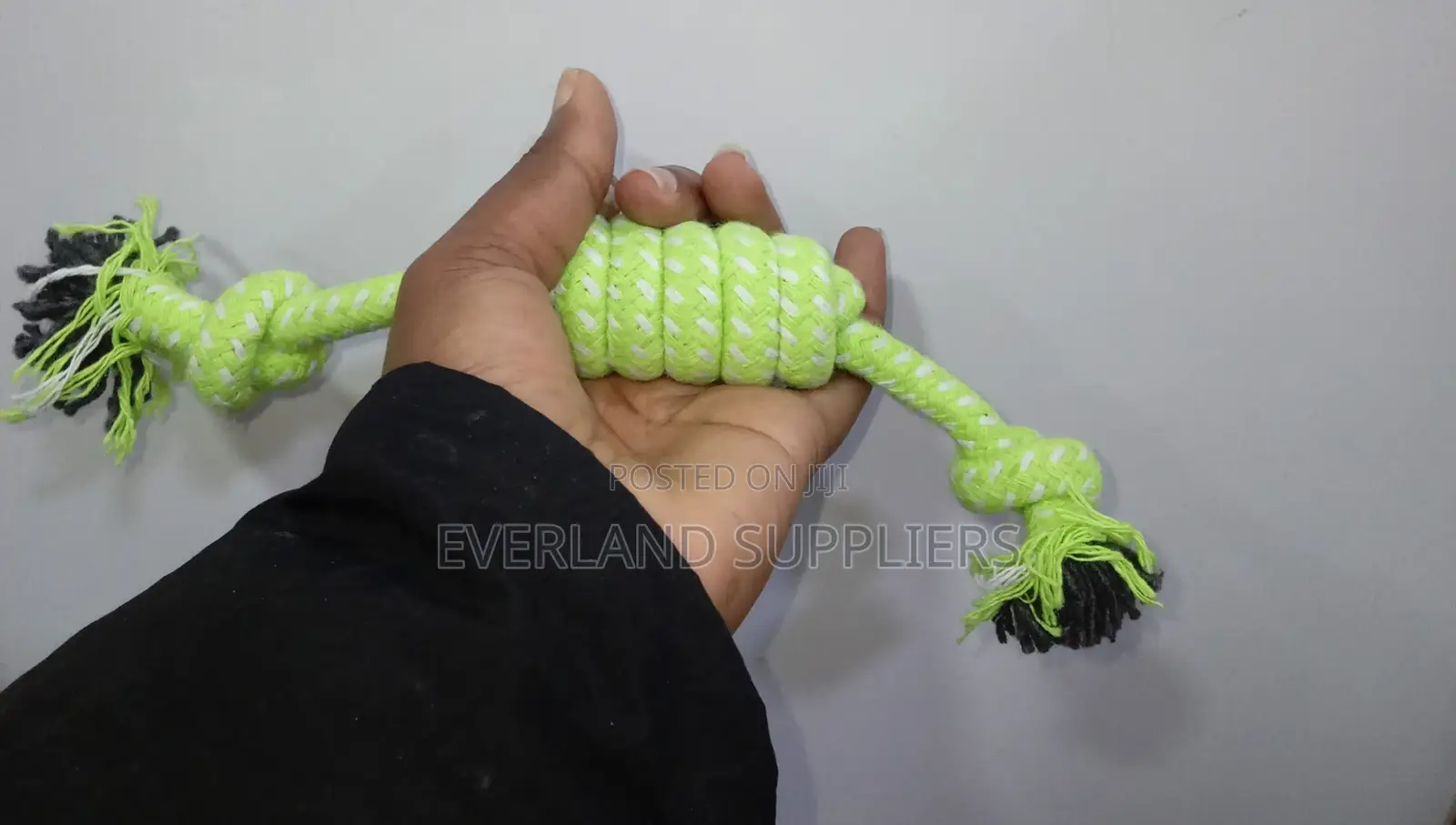 Puppy Chew Dog Rope Green Toy