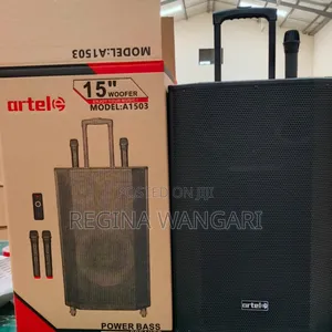 15 Inches Artel A1503 Rechargeable Trolley Speaker