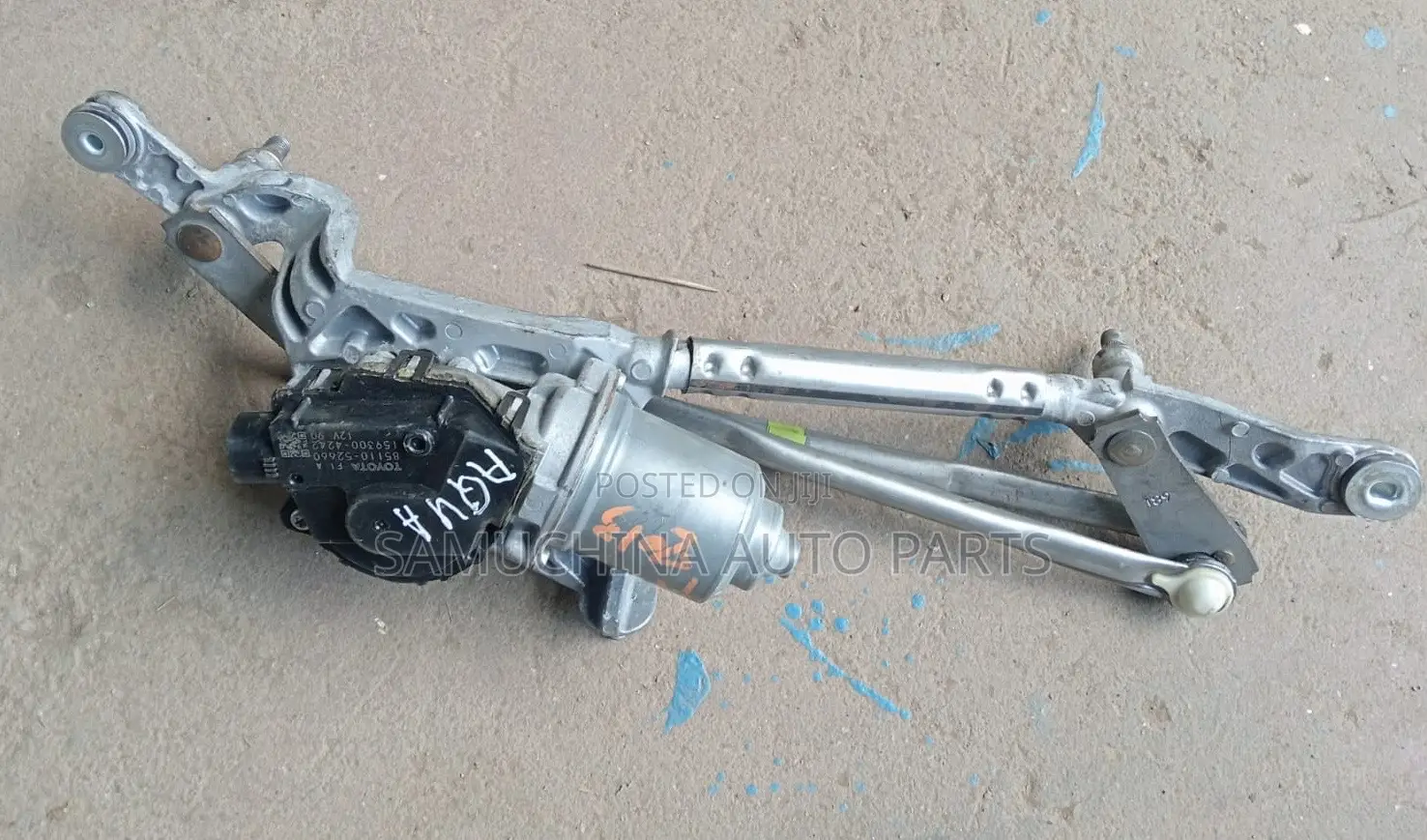 Front Wiper Machine Complete Toyota Aqua