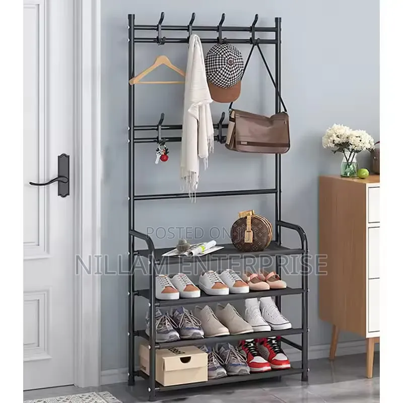 Multi-functional Shoe And Hat Rack