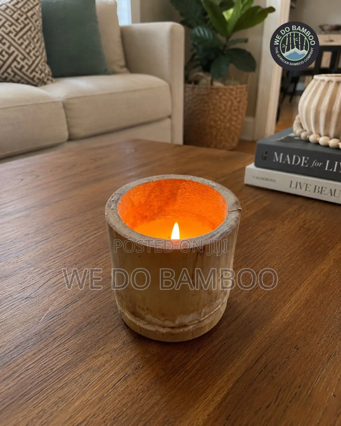 Bamboo Candle