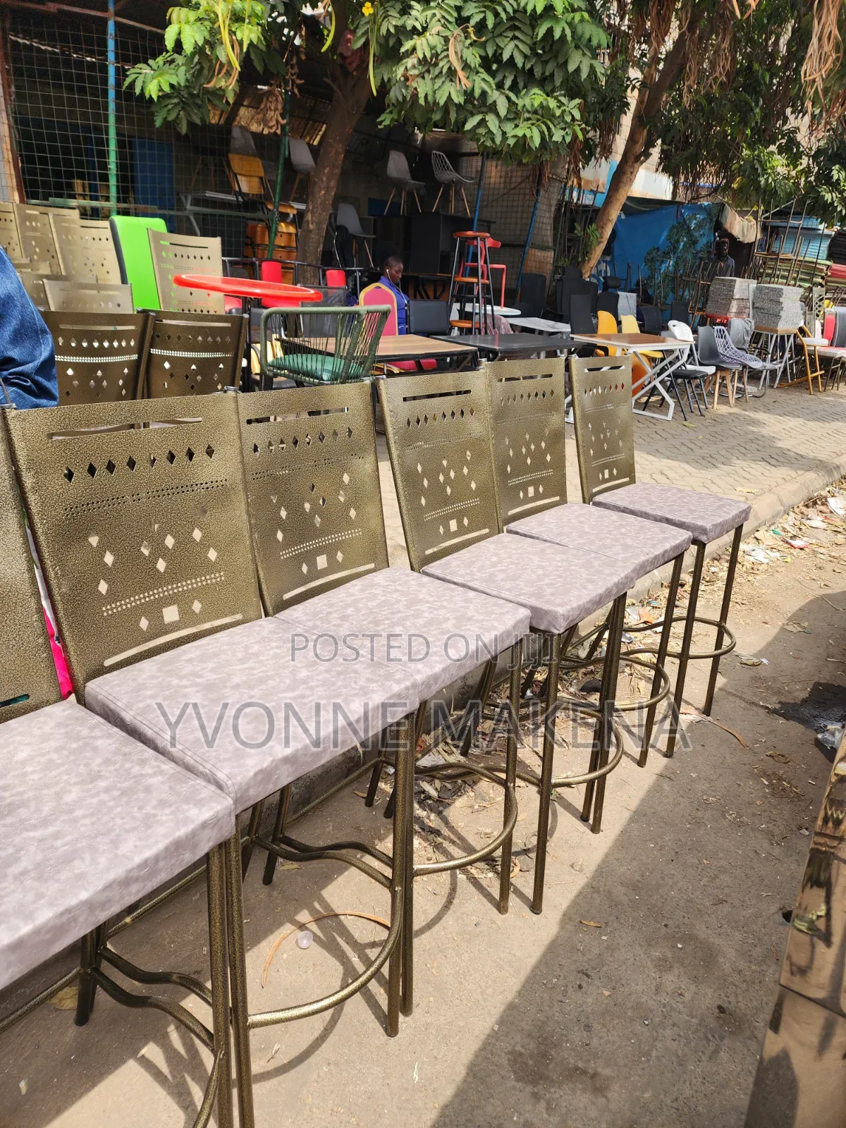 High Mabati Chairs