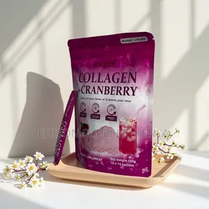 Collagen Peptides Cranberry Powder for Skin Firmness Urinary Wellness