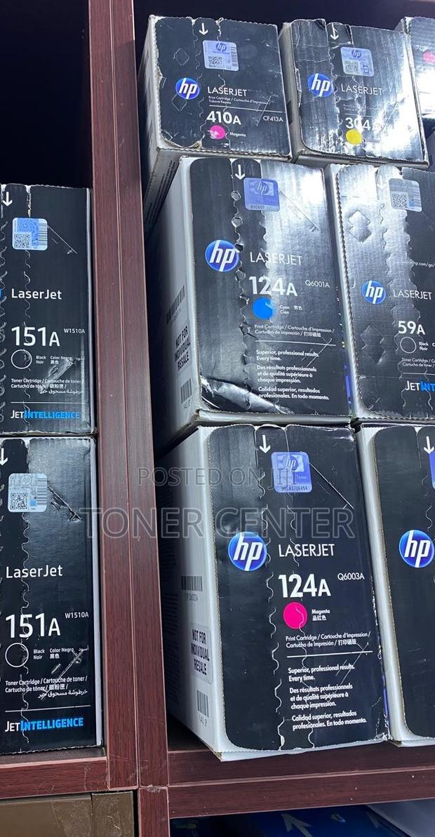 Hp 124a Black Toner Cartridge (Q6000a)