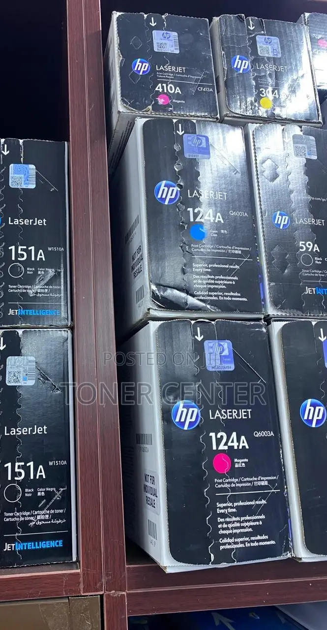 Hp 124a Black Toner Cartridge (Q6000a)