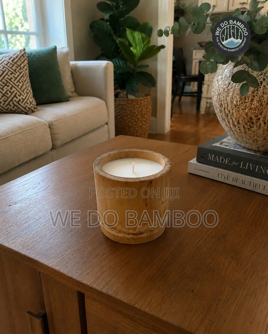 Bamboo Candle