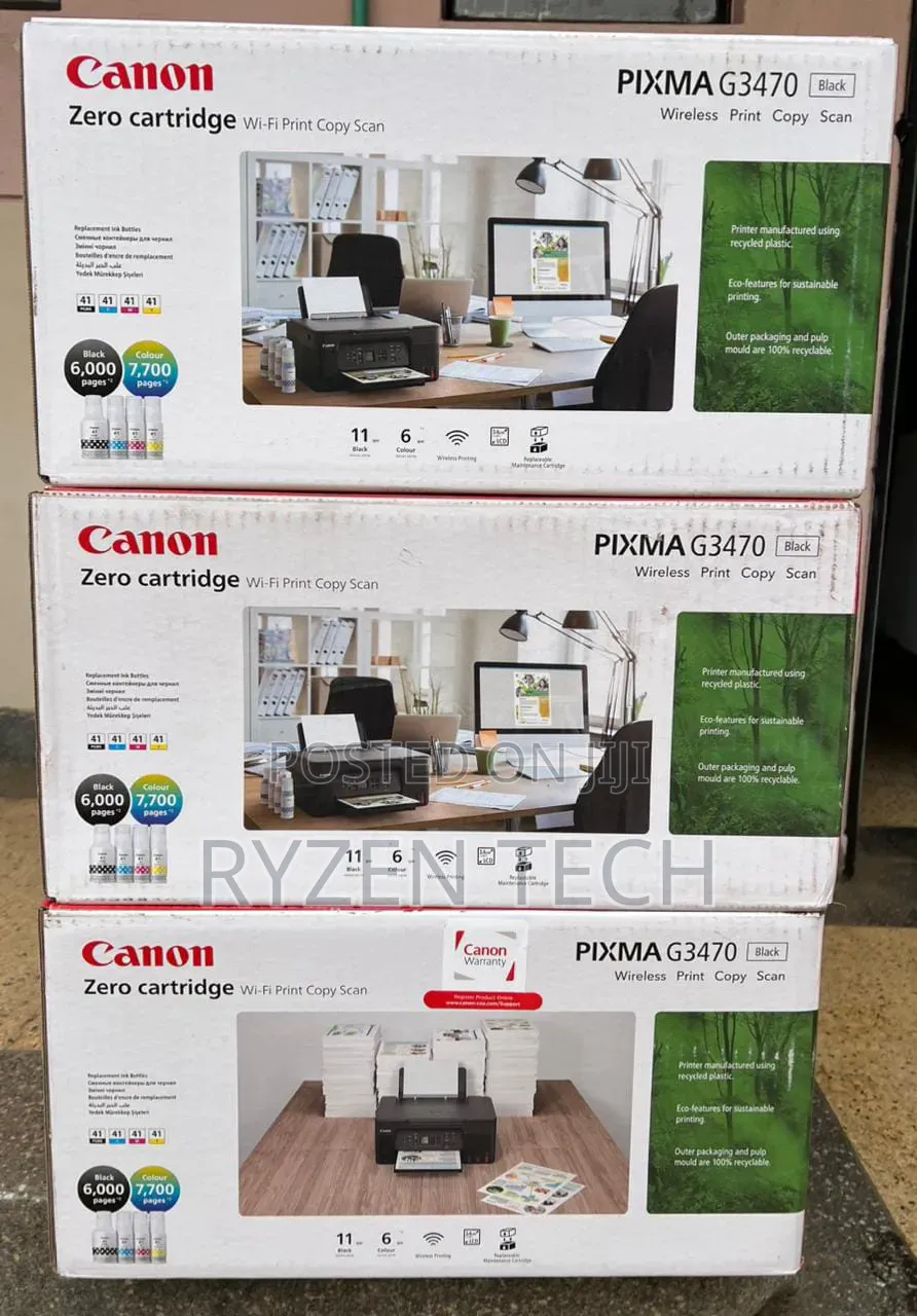 Canon Pixma G3470 Inkjet A4 Printer