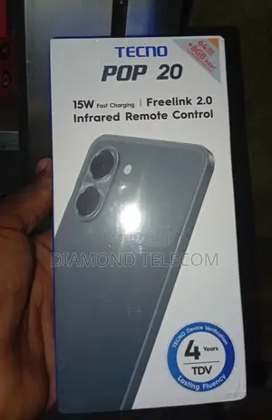 New Tecno Pop 20 64 GB Black