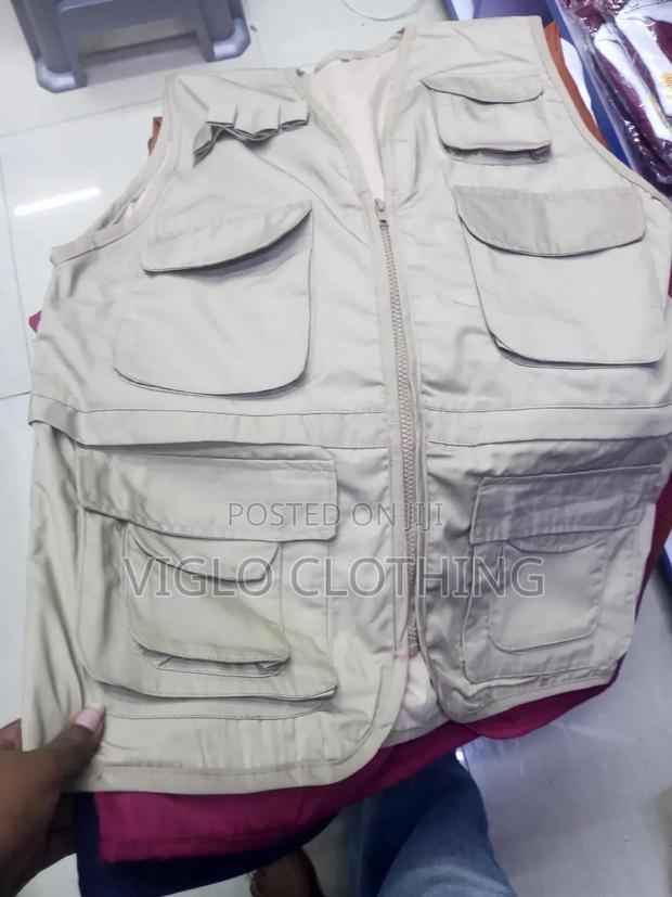 Light Brown Safety Jacket - thumbnail 2