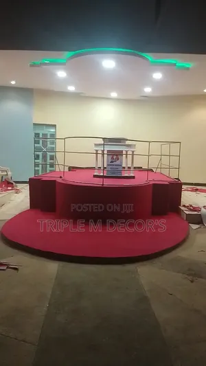 Vibrant Red Delta Coverage for Worship Centers