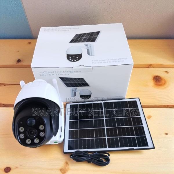 Outdoor Security 20mp Ultra Hd 4g PTZ Rotating Solar Camera