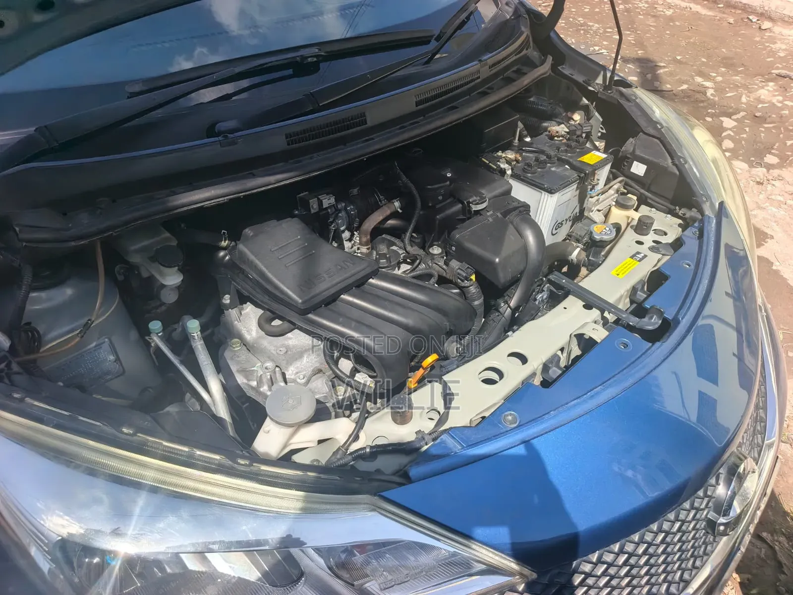 Nissan Note 2017 Blue