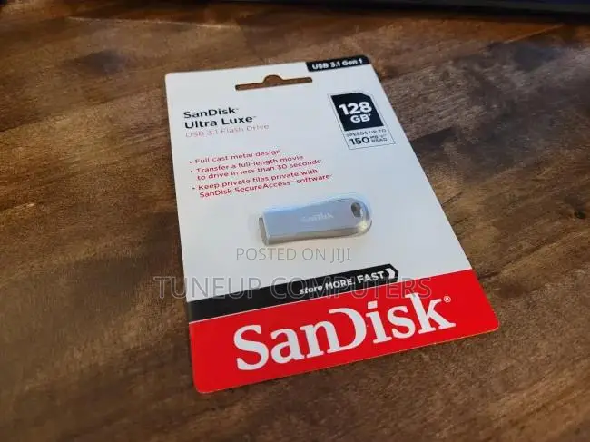 Sandisk Ultra Luxe | 128gb Usb 3.2 Flash Drive | Premium Metal Design