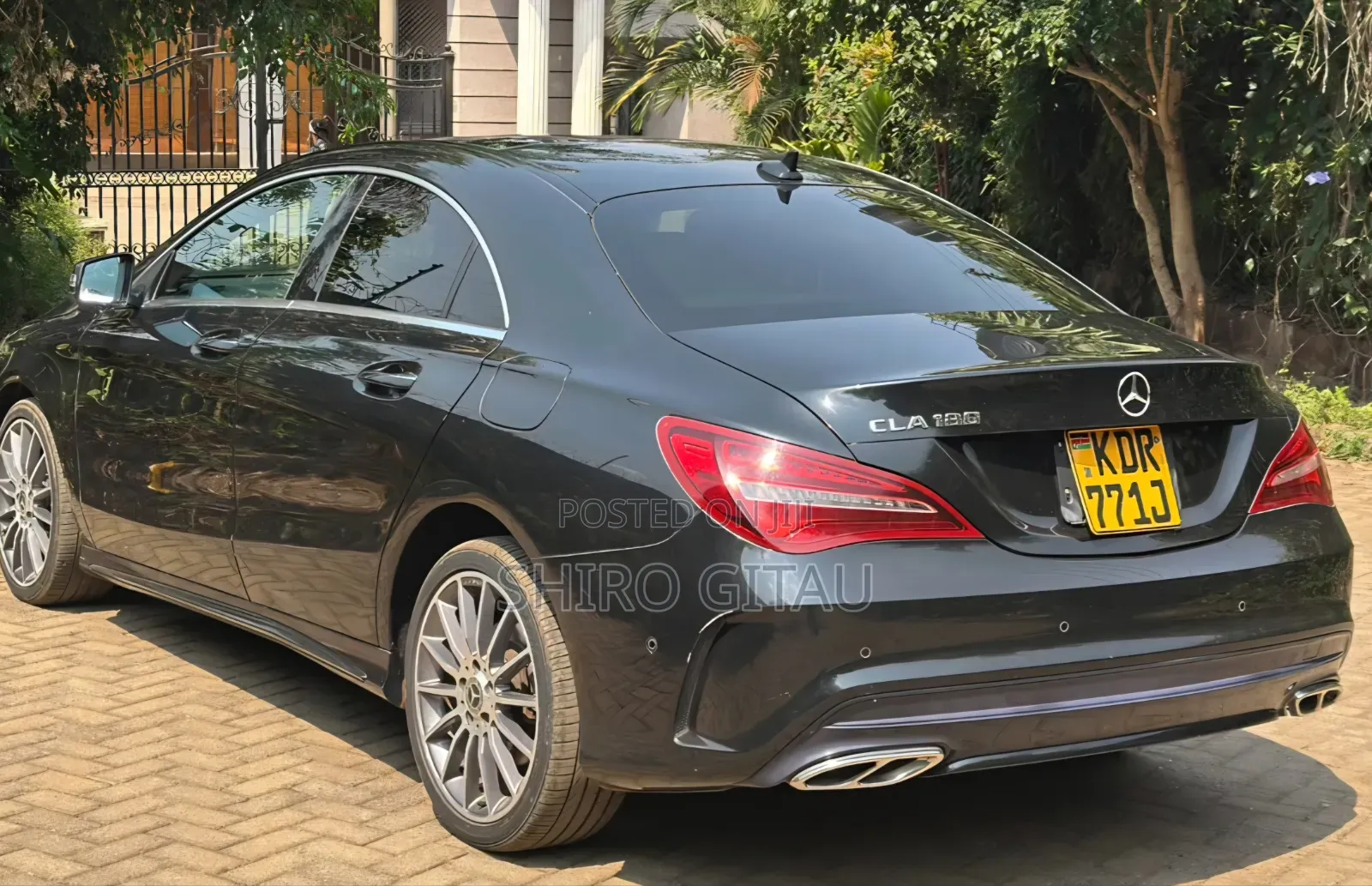 Mercedes-Benz C180 2017 Black