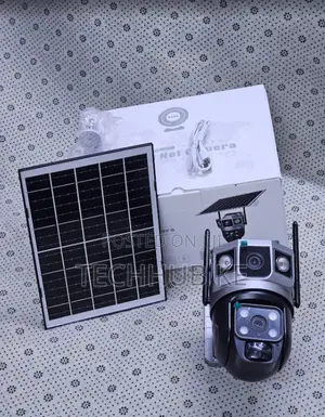 4g Solar CCTV Camera Dual Lens, Motion Detection, Push Notification