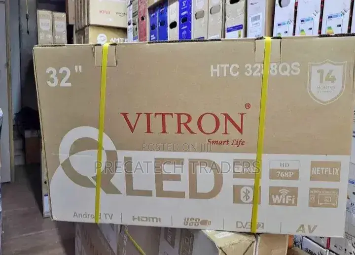 Vitron 32 Inch Smart Android Tv – Wifi Netflix