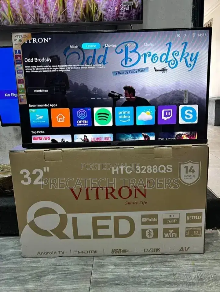 Vitron 32" Qled Smart Tv