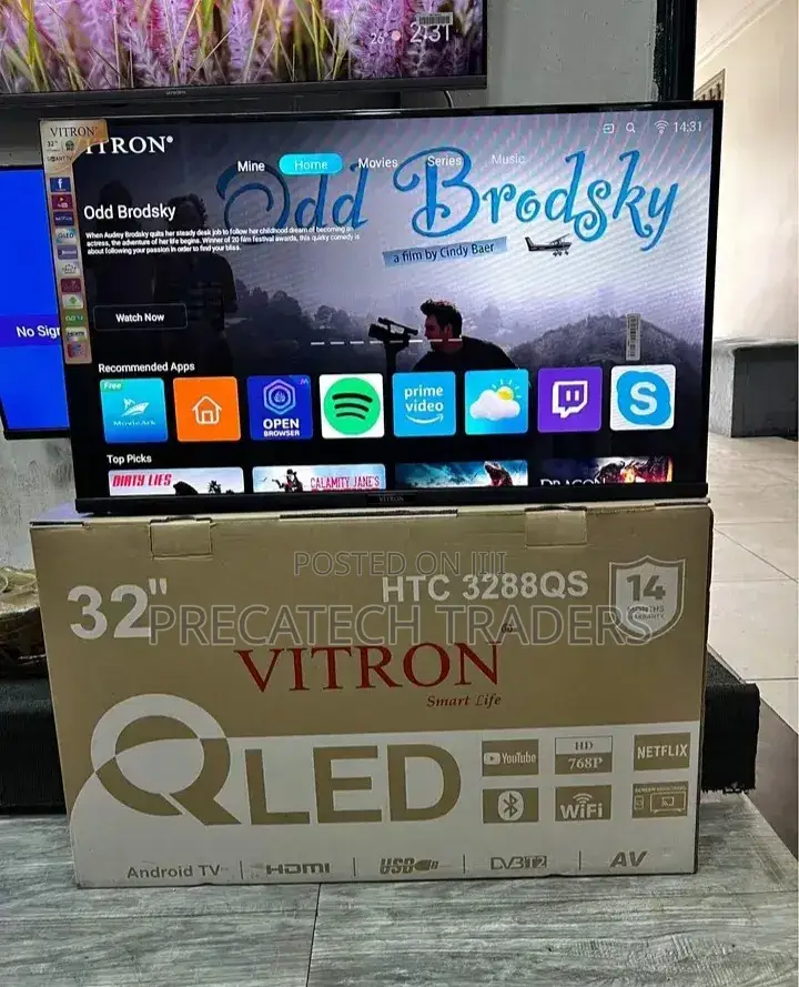 Vitron 32" Qled Smart Tv