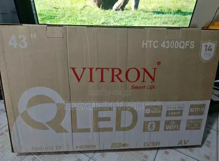 Vitron 32" Smart Led Tv – Hd, Wifi Bluetooth