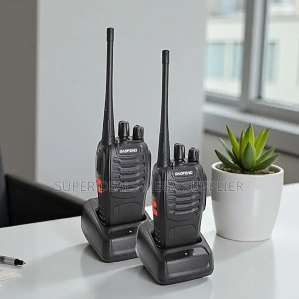 Baofeng Bf-888s 2-Way Radio Walkie Talkie 5km Range Rechargeable