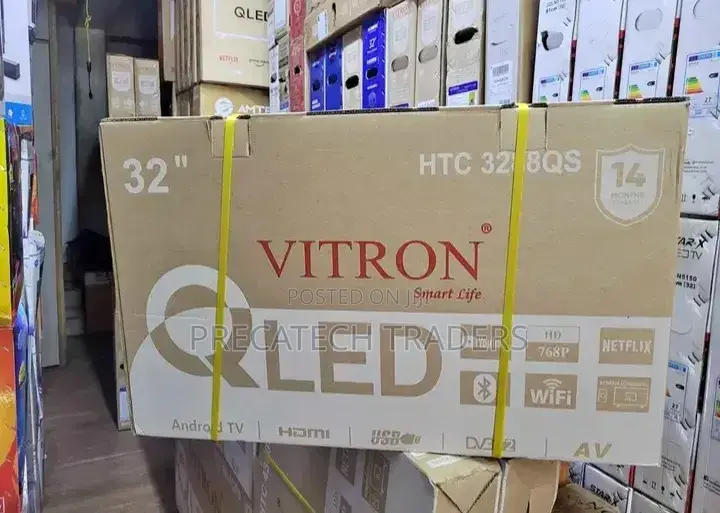 Vitron 32" Smart Tv – 14 Months Warranty