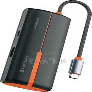Light Wave Usb-C Multi-Functional 5-in-1 Docking Station