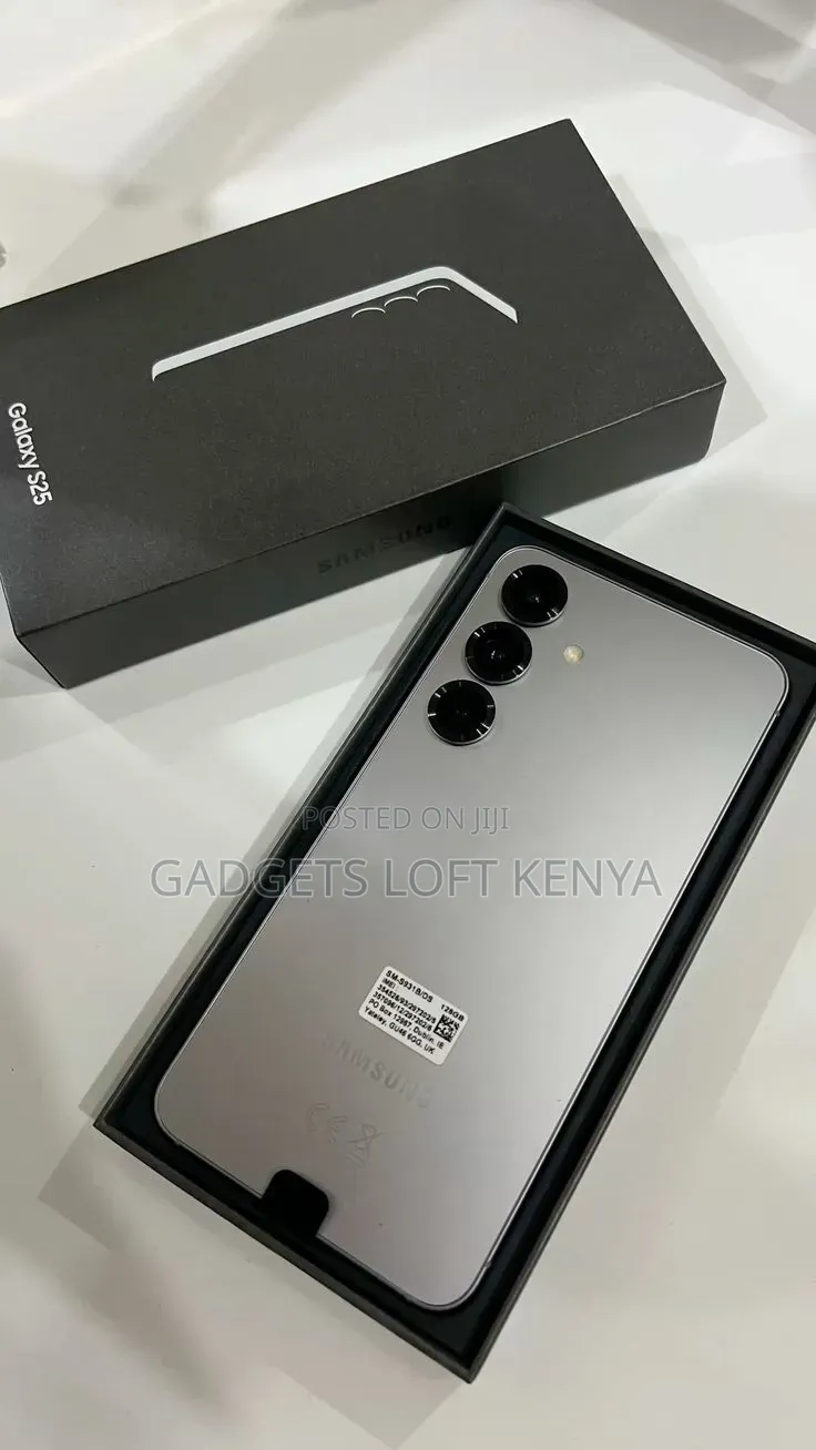 New Samsung Galaxy S25 256 GB Gray