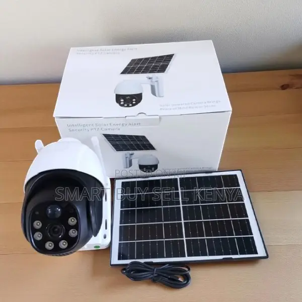 Full Color Night Vision 20mp Ultra Hd 4g PTZ Rotating Solar Camera