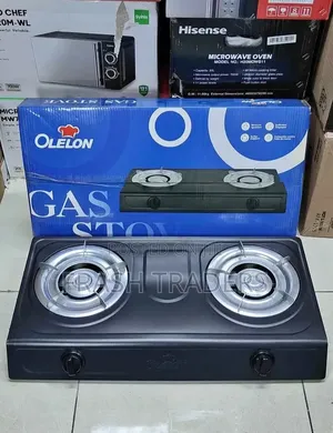 Olelon 2 Burner Table Top Gas Stove – Brand New