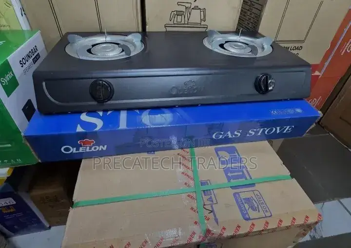 Olelon 2 Burner Table Top Gas Stove – Brand New
