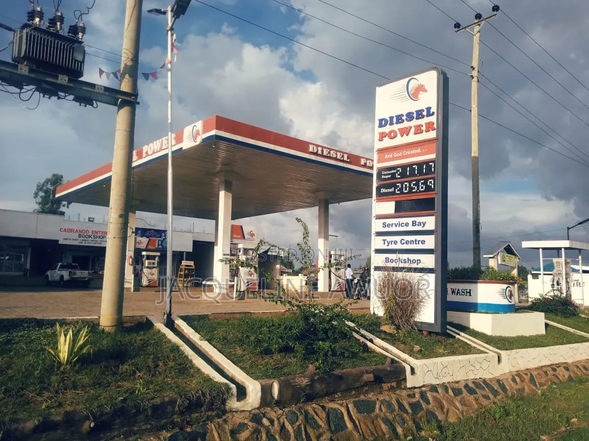 Diesel Power Petrol Station Along Kakamega Webuye Highway