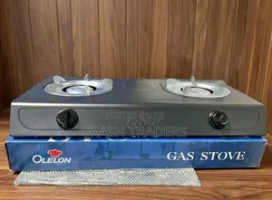 Olelon Double Burner Gas Cooker – High Efficiency