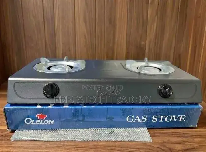 Olelon Double Burner Gas Cooker – High Efficiency